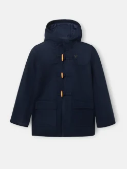 Abrigo kids clasico azul marino