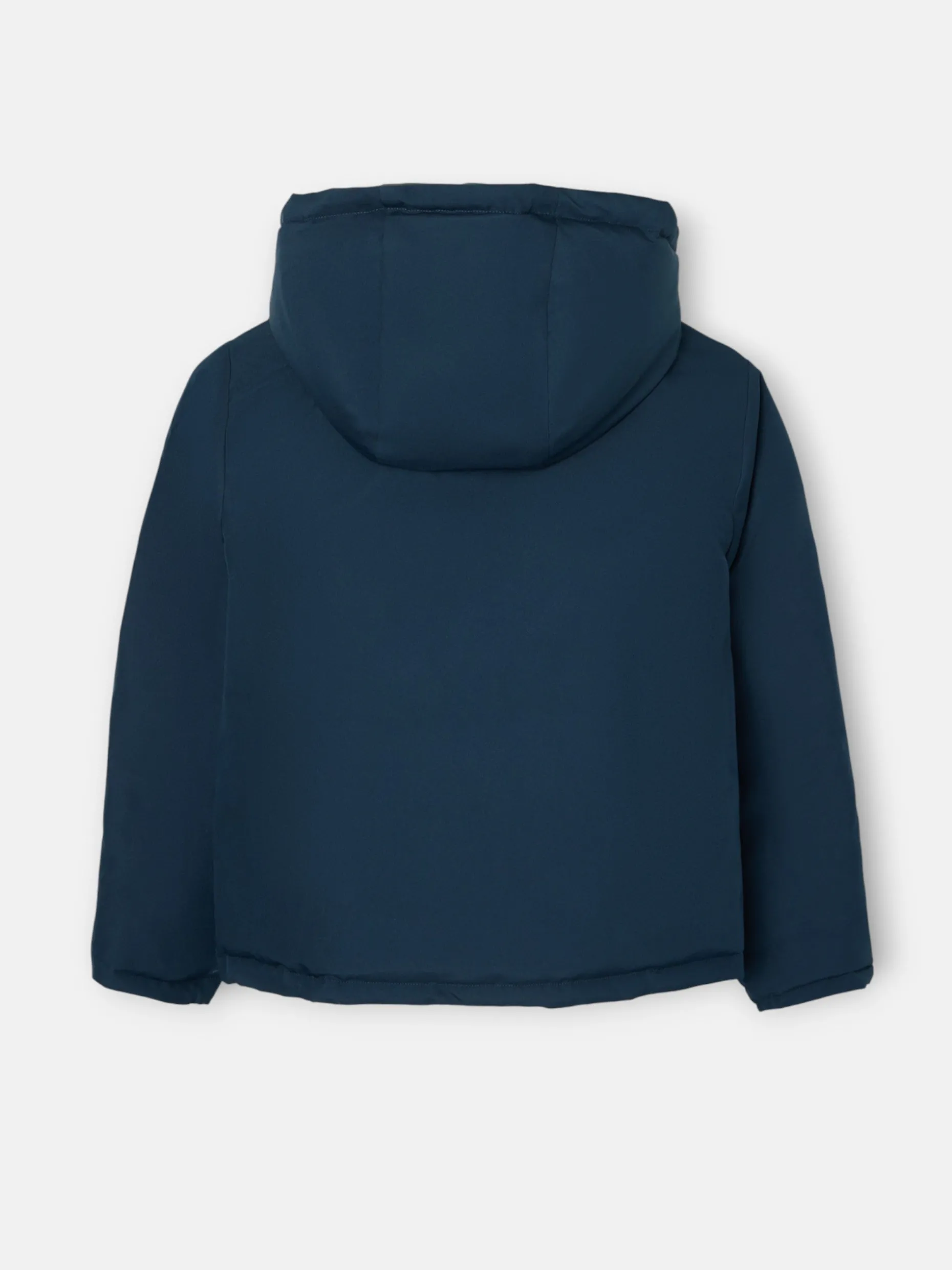 Abrigo kids reversible marino verde
