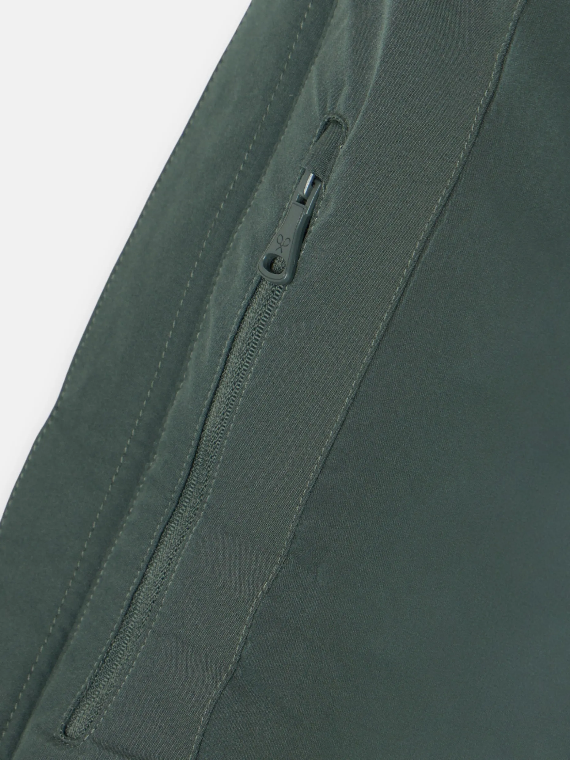 Abrigo tecnico capucha warm verde