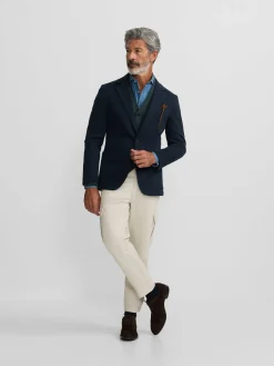 Americana casual azul marino