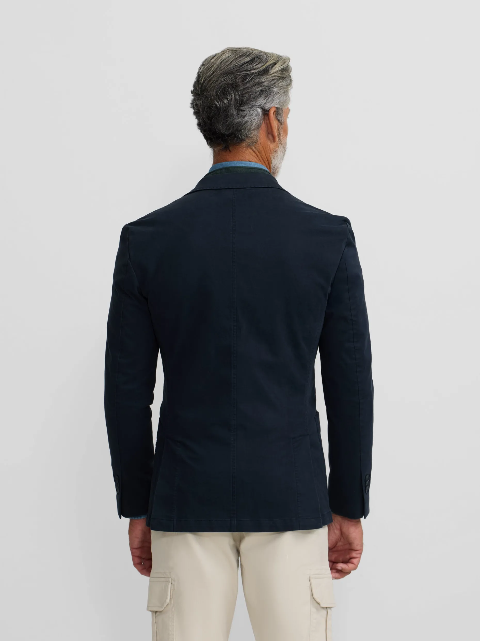 Americana casual azul marino