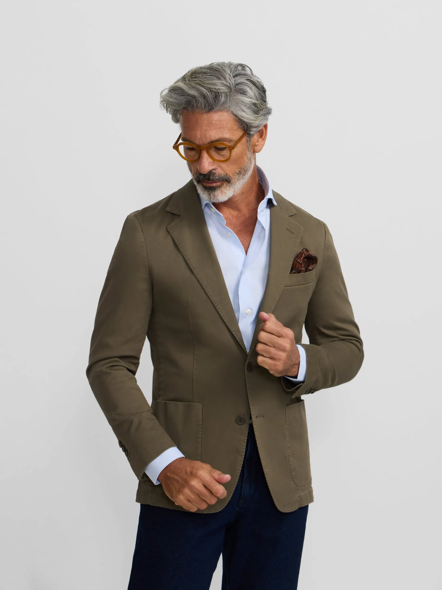 Americana casual khaki