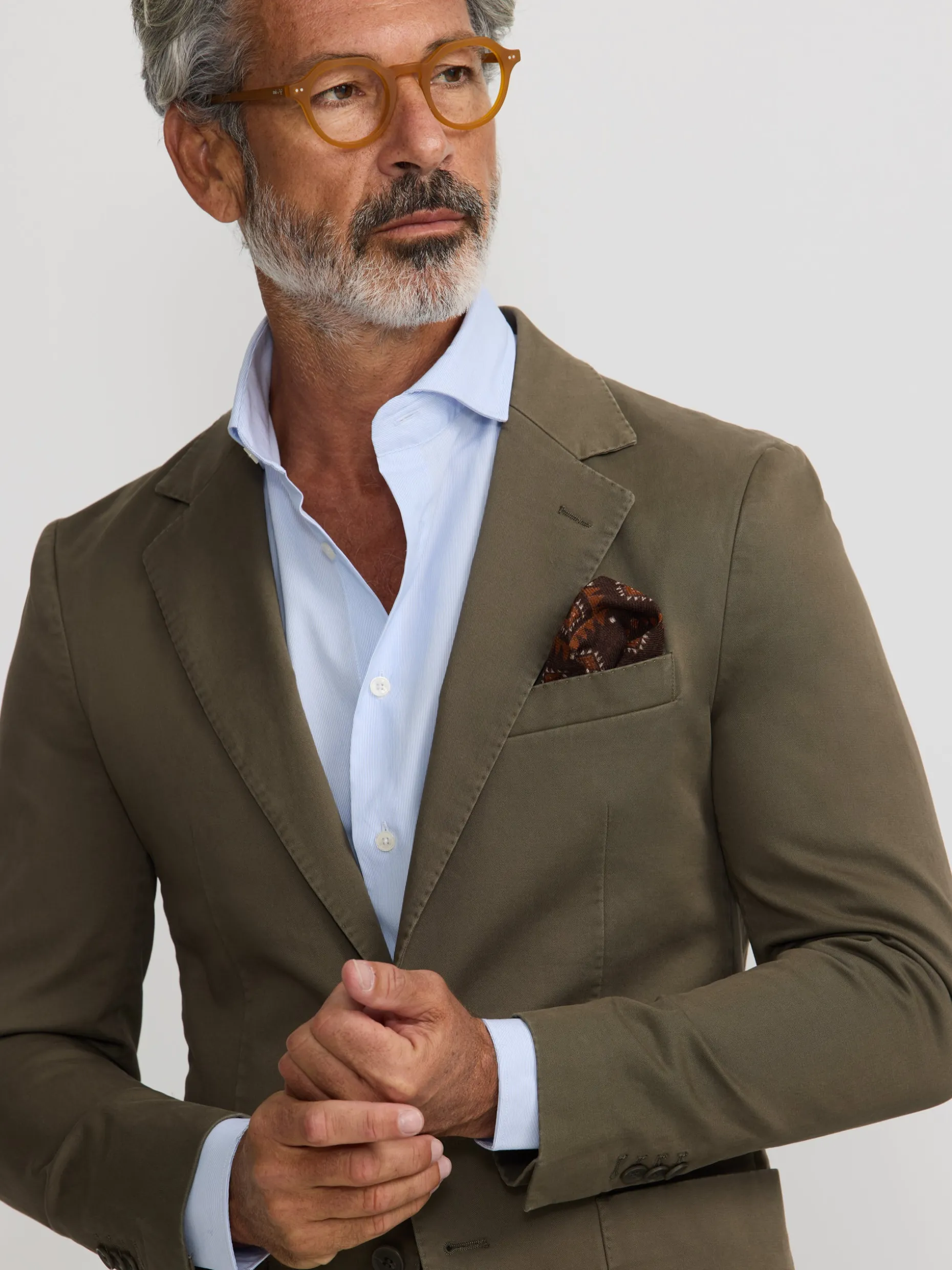Americana casual khaki