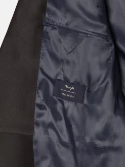 Americana esmoquin silbon negro