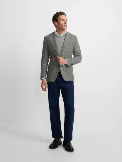 Americana espiga gris