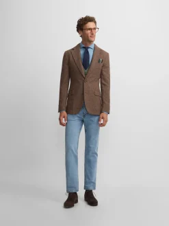 Americana espiga marron