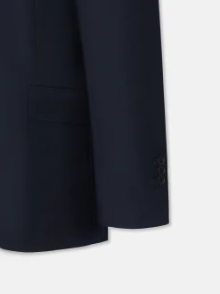 Americana suit ojo de perdiz navy