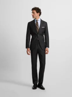 Americana suit ojo de perdiz gris