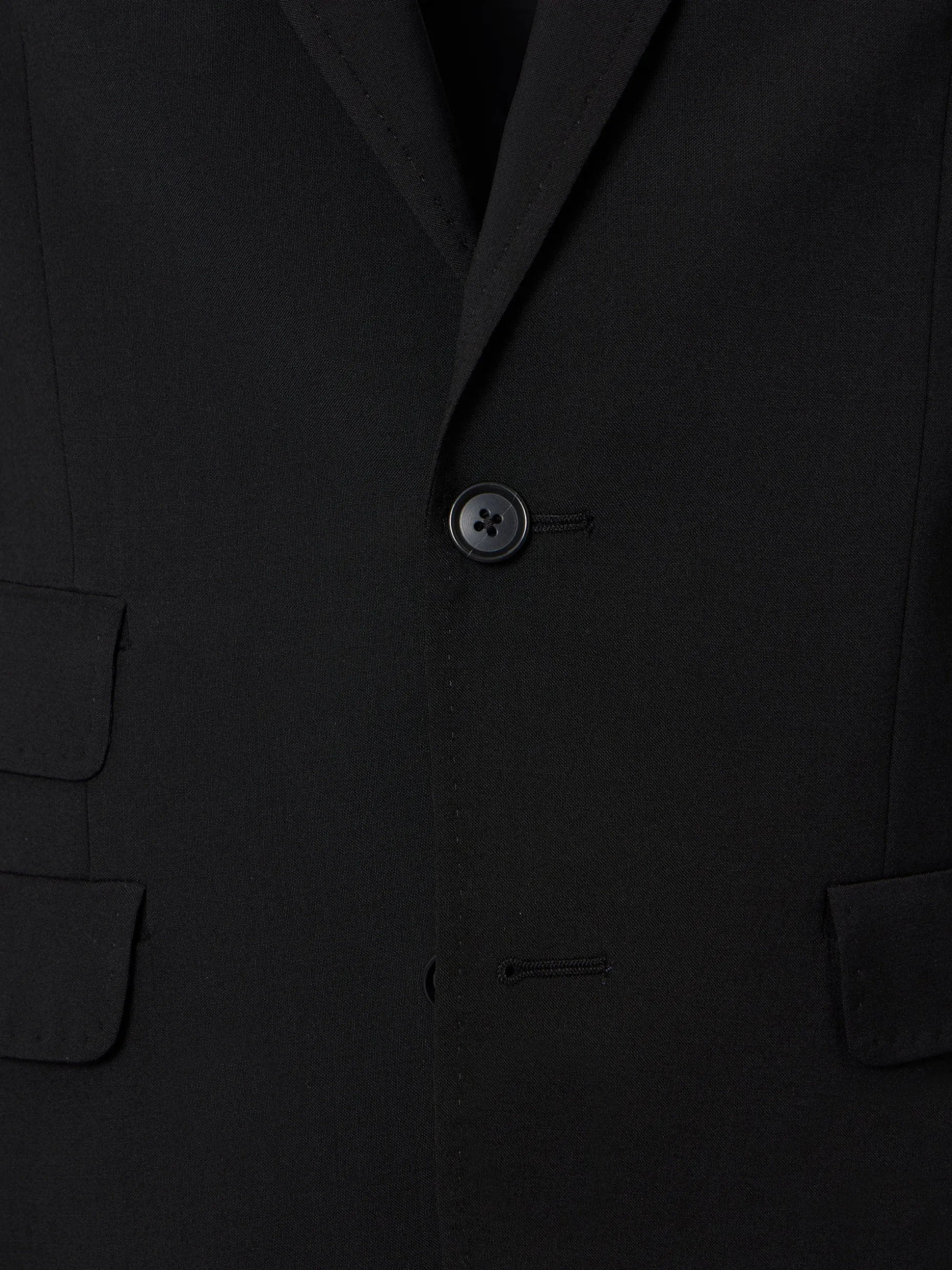 Americana traje clasico negro