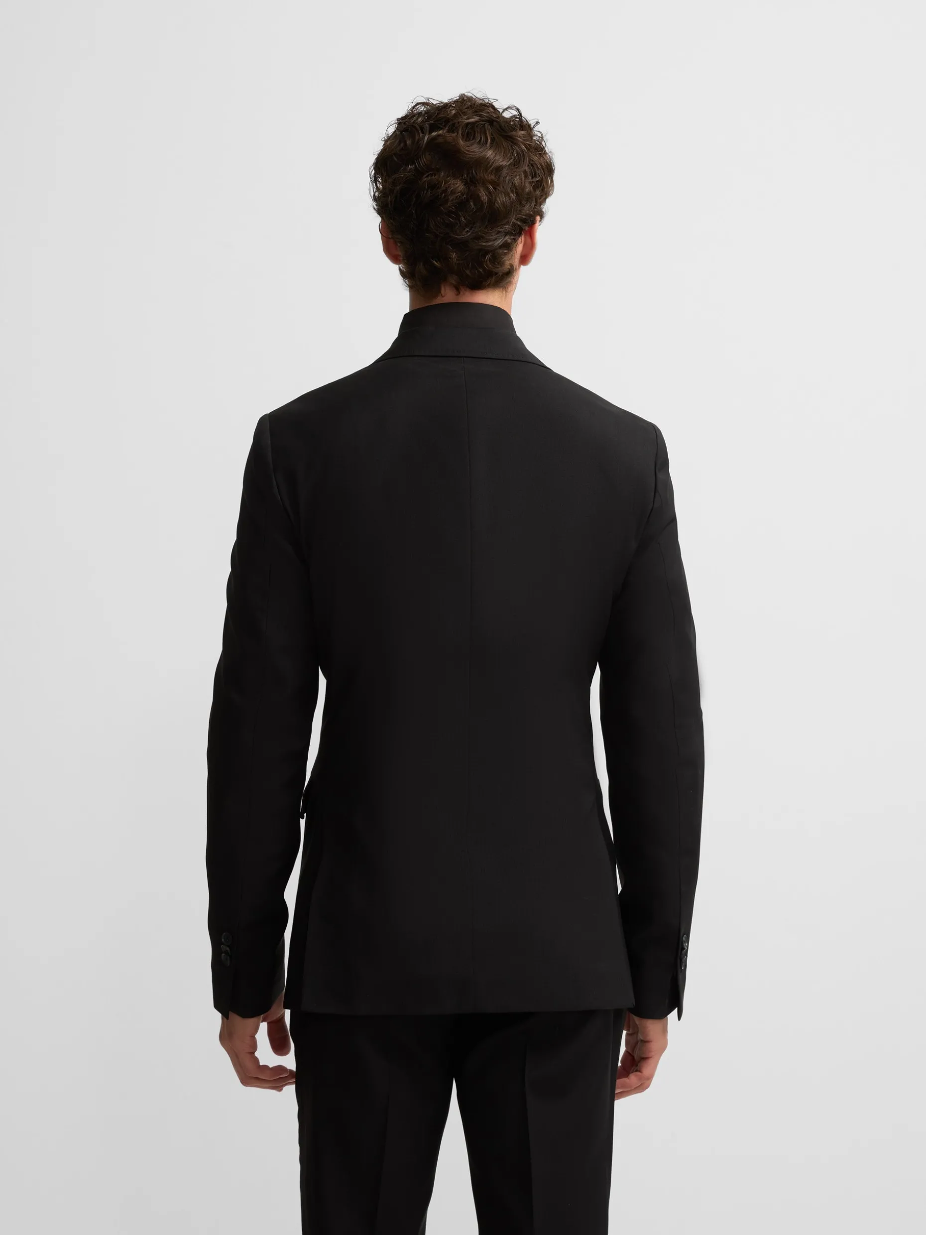Americana traje clasico negro