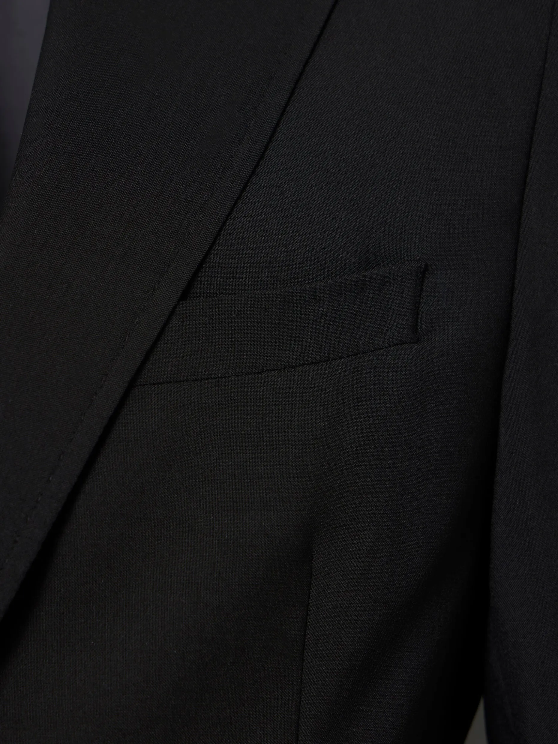 Americana traje clasico negro