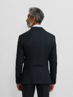 Americana traje natural stretch gris