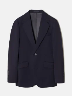 Americana traje natural stretch azul claro