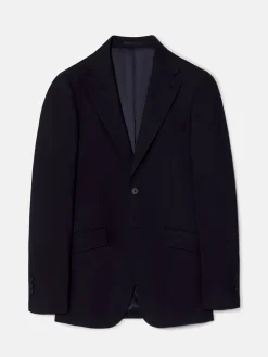 Americana traje natural stretch dark navy