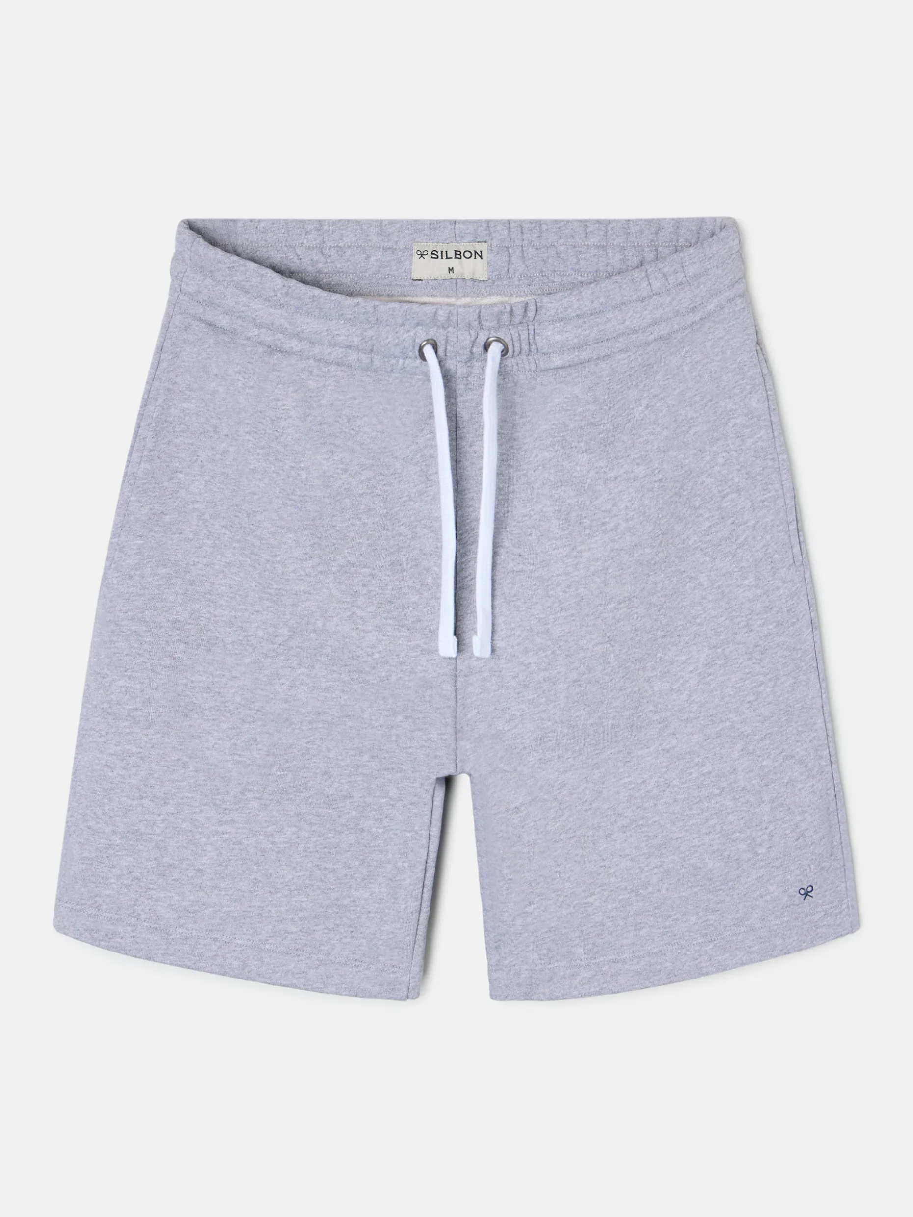 Bermuda deportiva gris