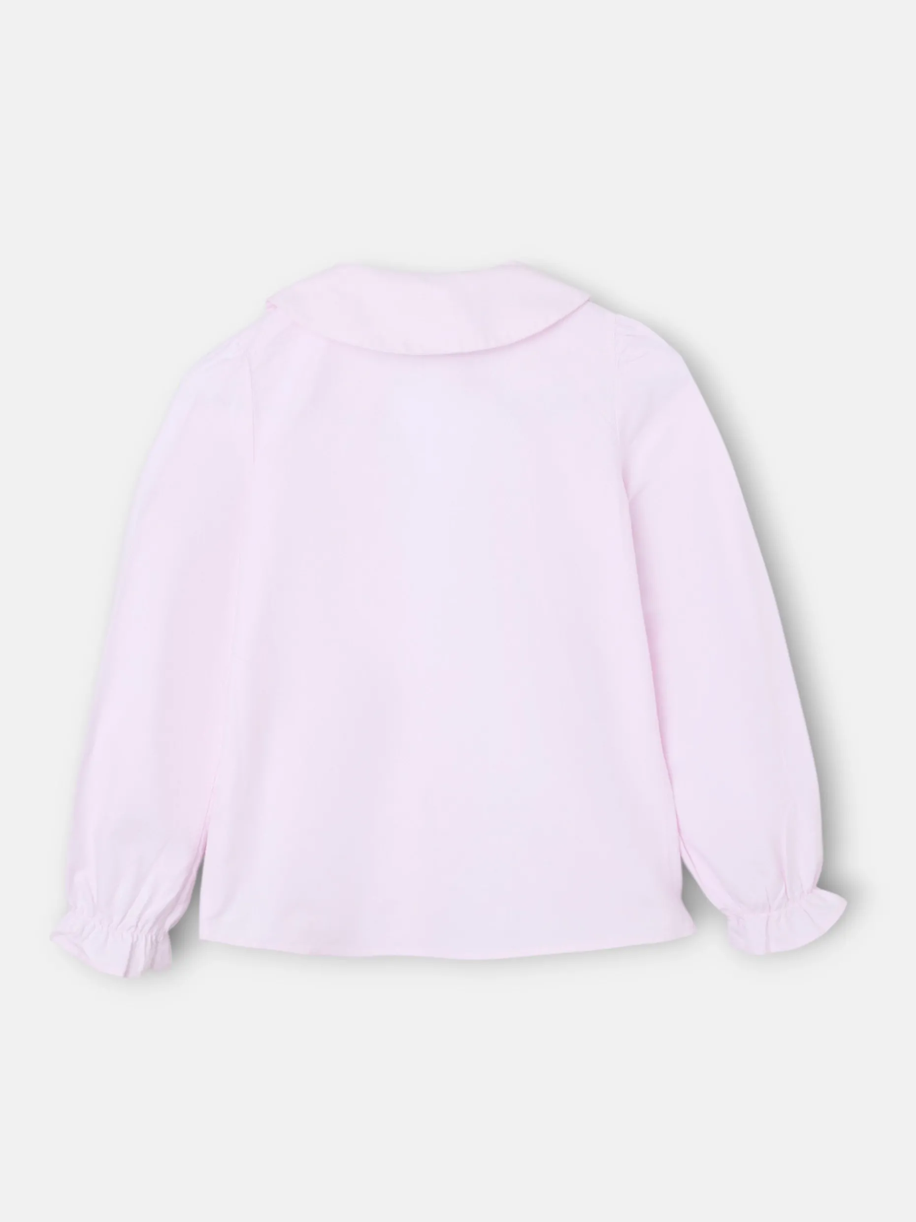 Blusa girl cuello bebe rosa