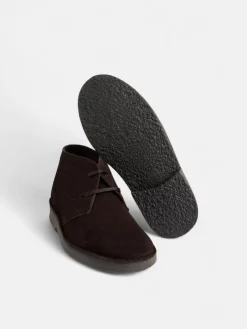 Bota kids cordones marron