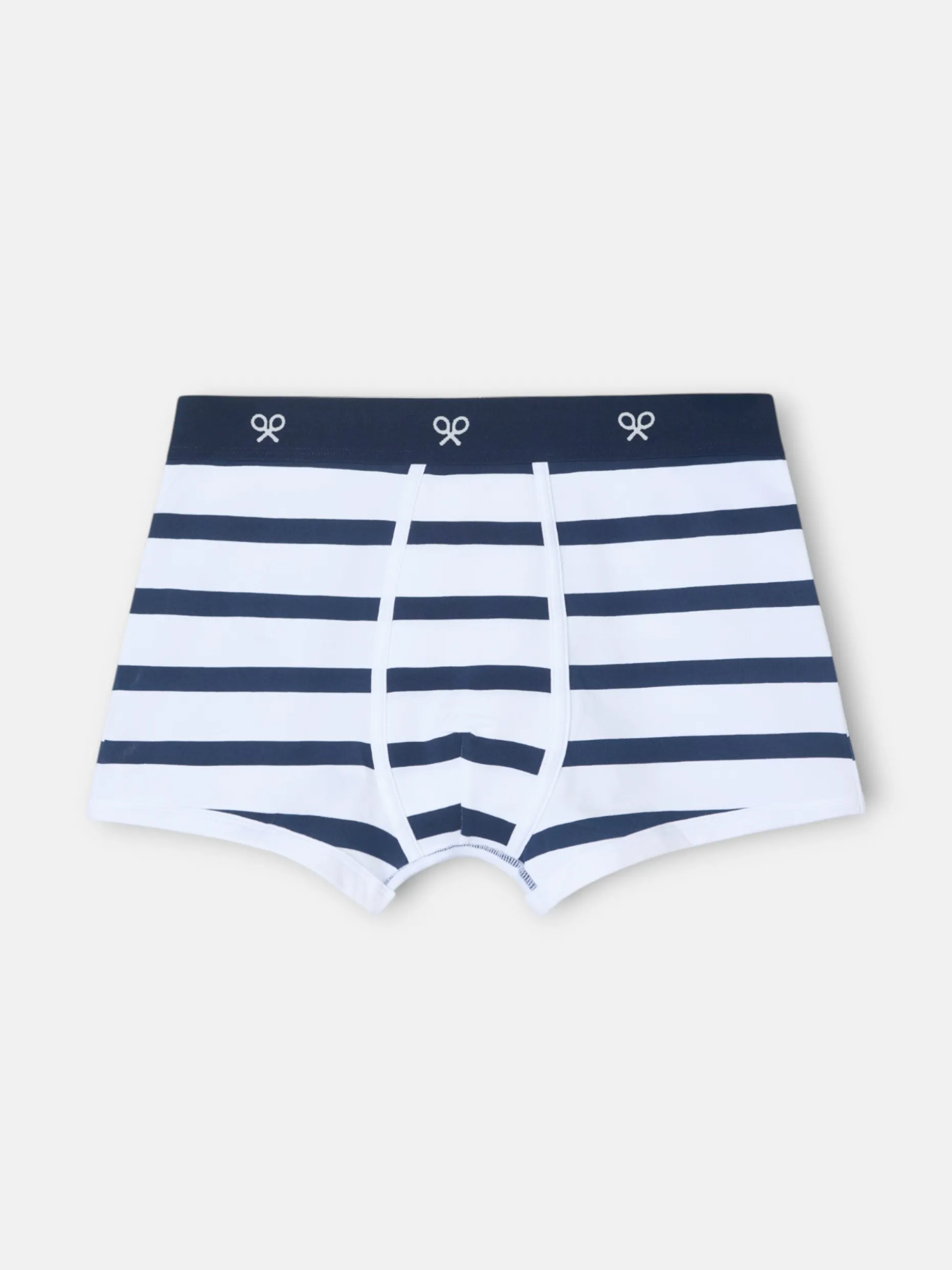 Boxer rayas blanco