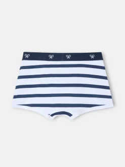 Boxer rayas blanco