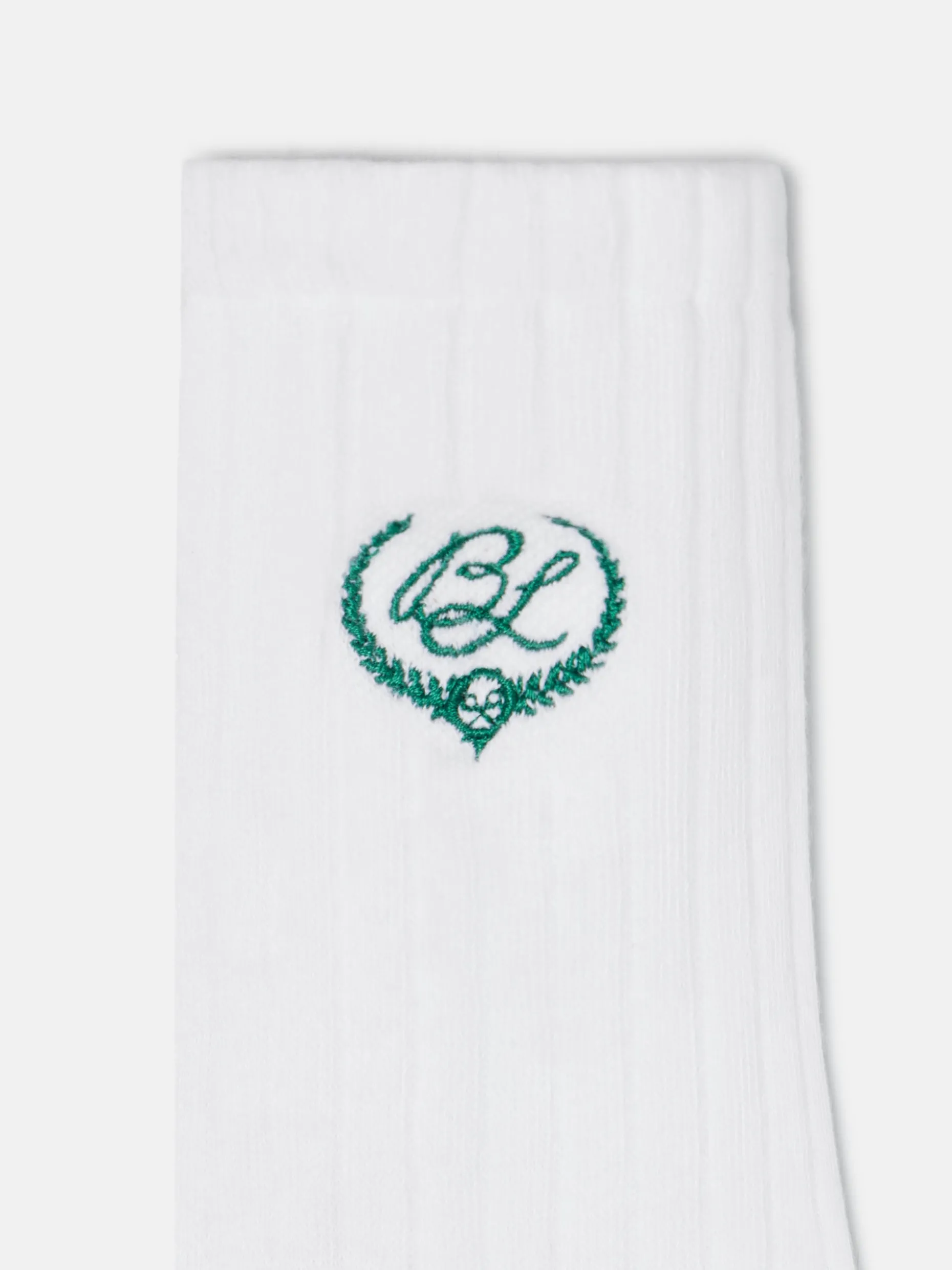 Calcetin Beltran Lozano High Golf blanco