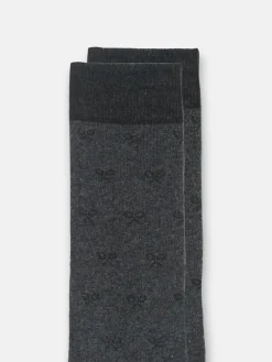 Calcetin multiraquetas gris oscuro