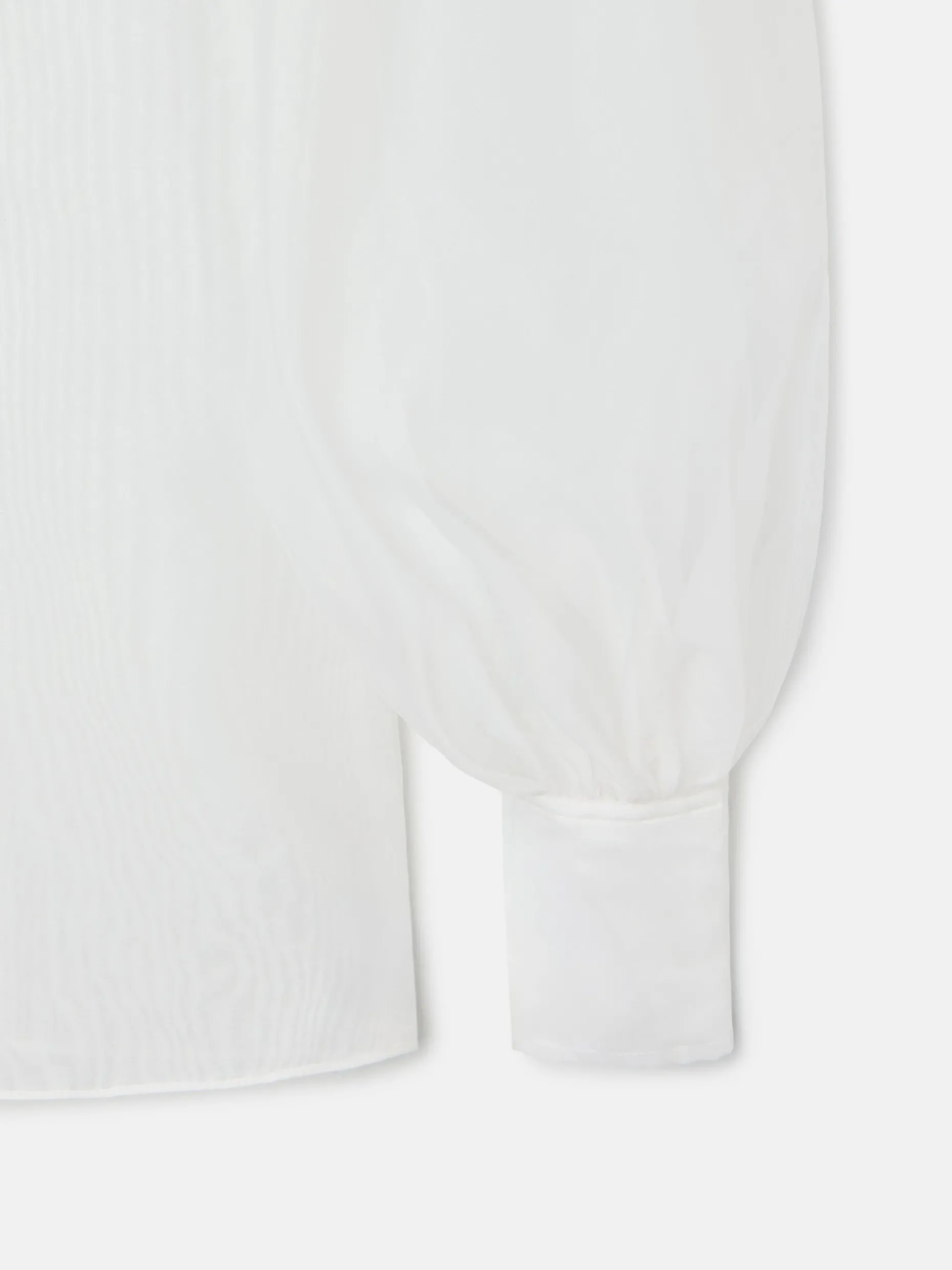 Camisa CaprileXSilbon organza blanca