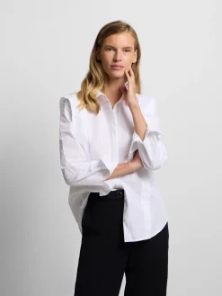Camisa estructurada blanca
