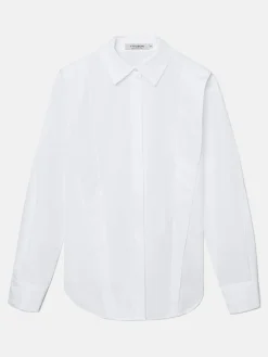 Camisa estructurada blanca