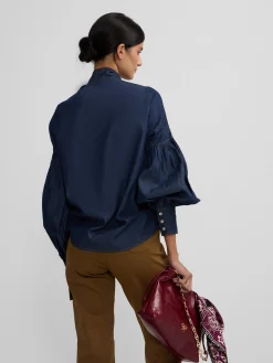 Camisa lazada denim