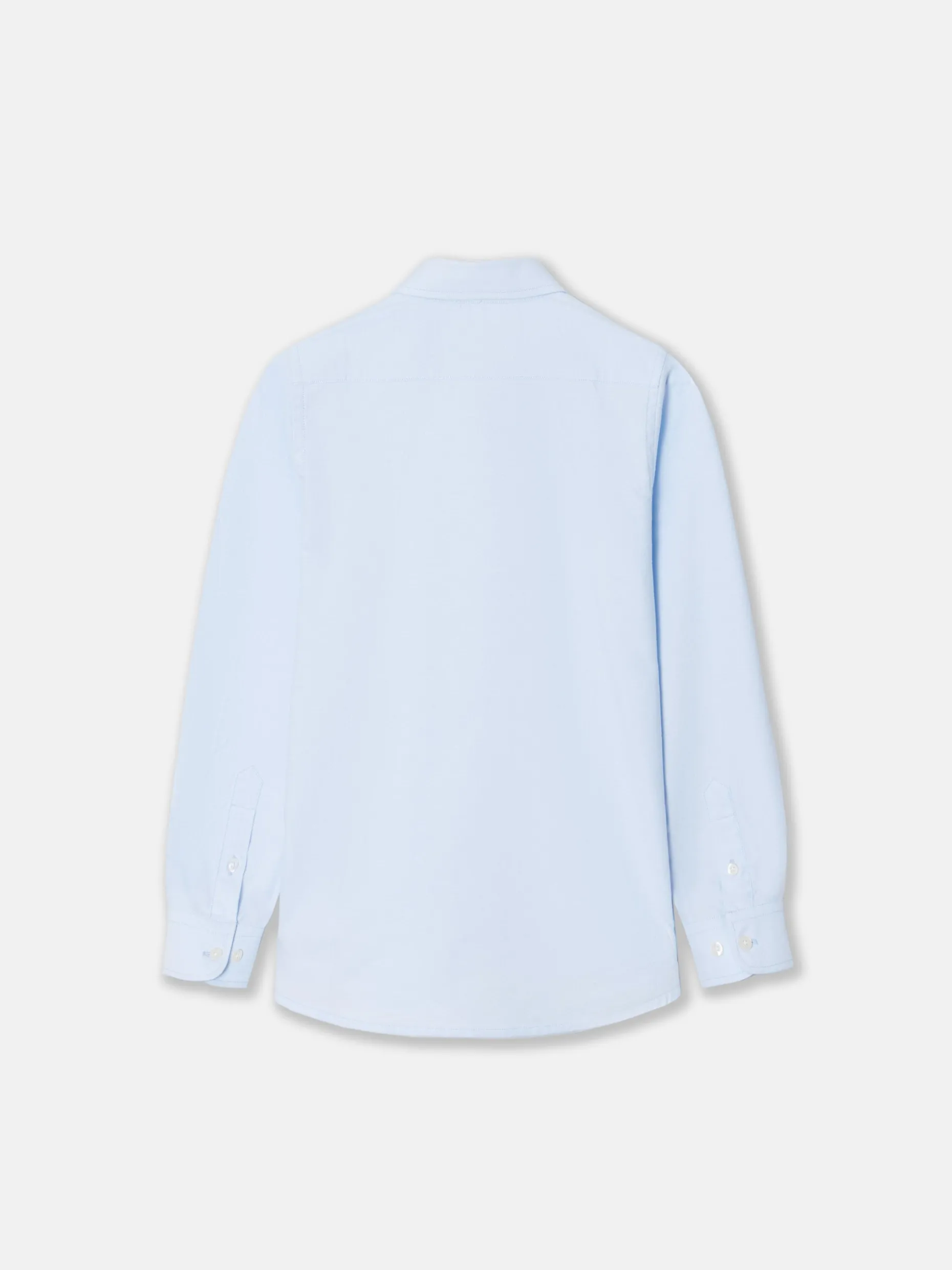 Camisa sport kids clasica oxford celeste