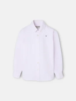 Camisa sport kids oxford raqueta rayas rosa