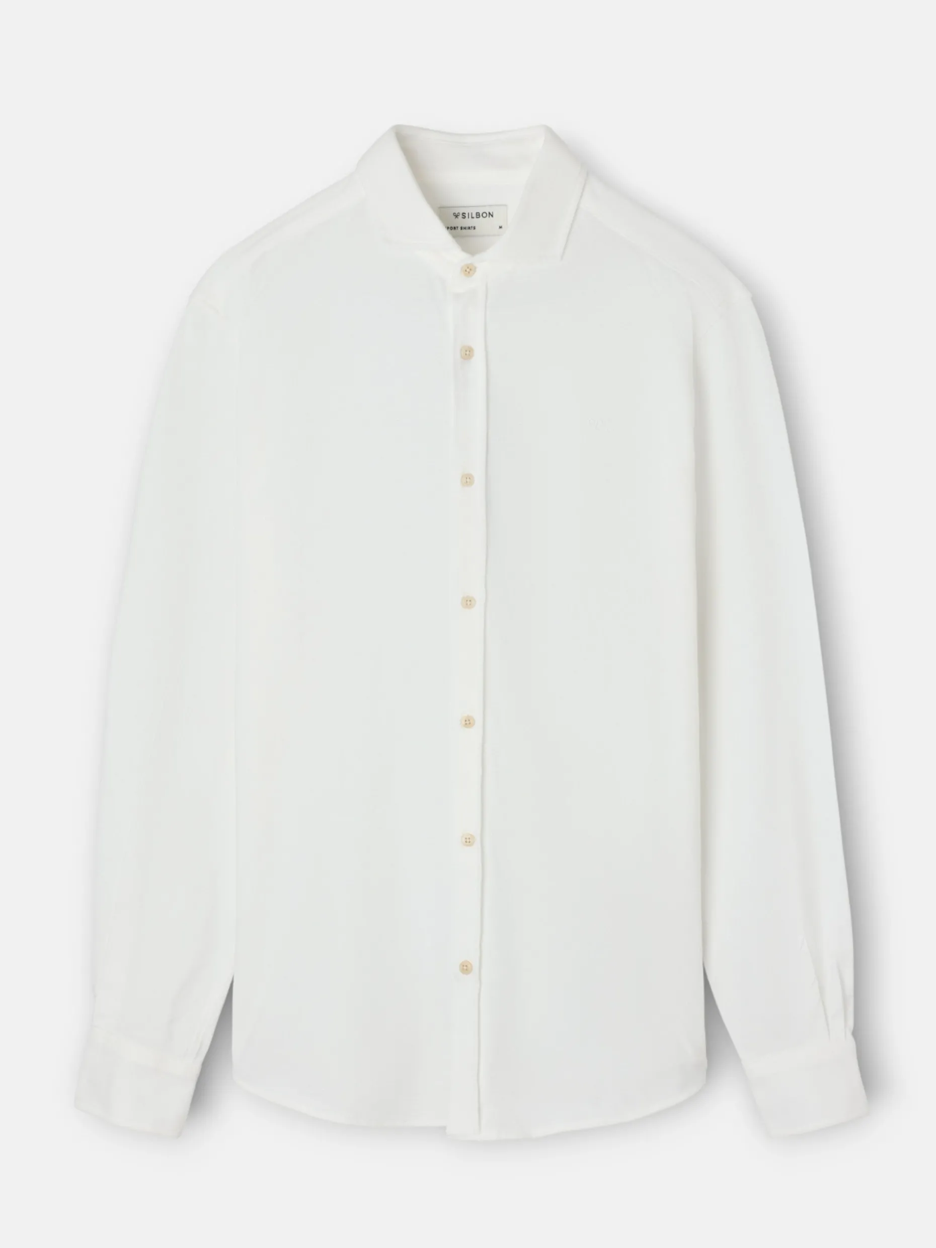 Camisa sport micropique comfort blanca