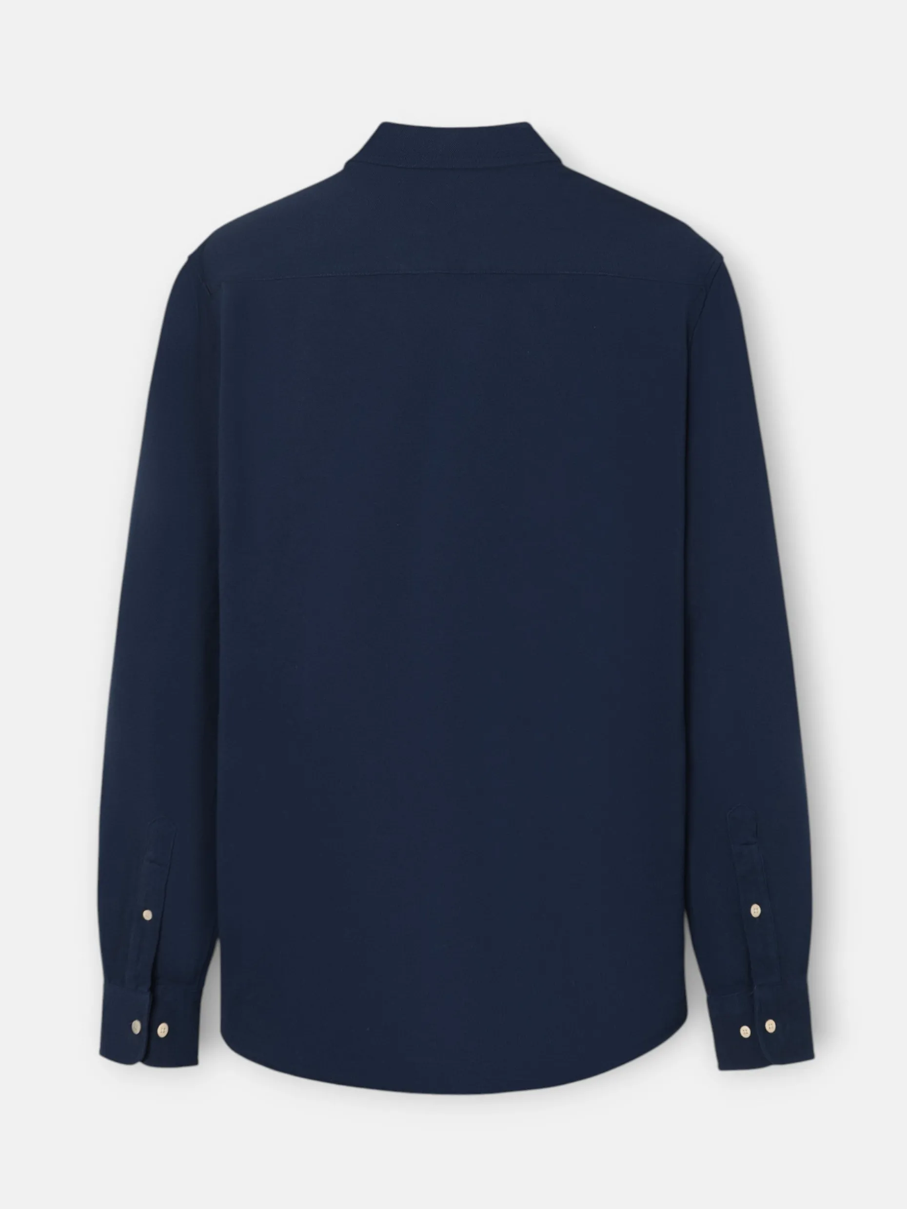 Camisa sport micropique comfort marino