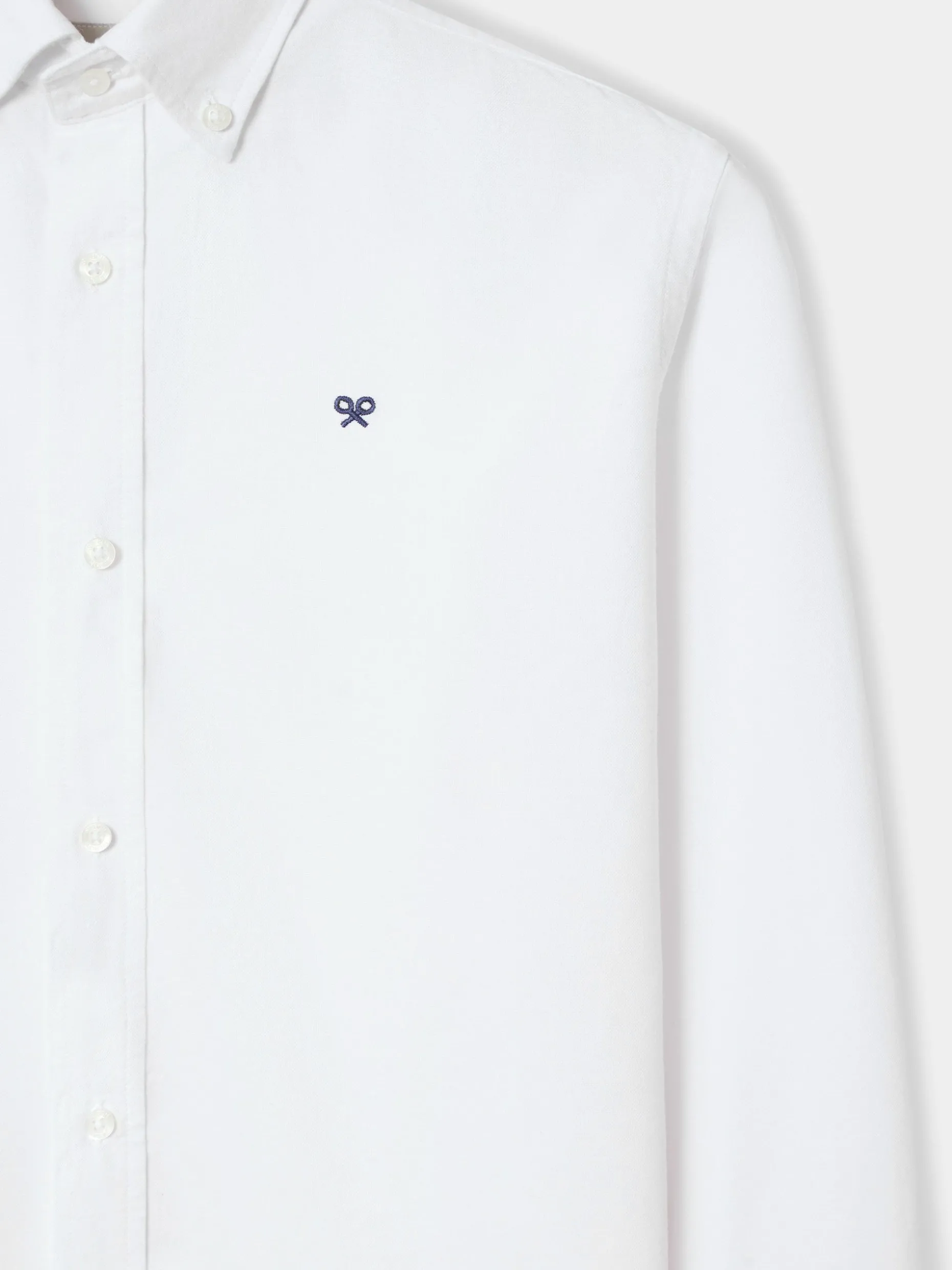 Camisa sport oxford blanca