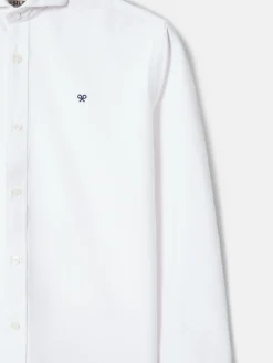 Camisa sport oxford cutaway blanca