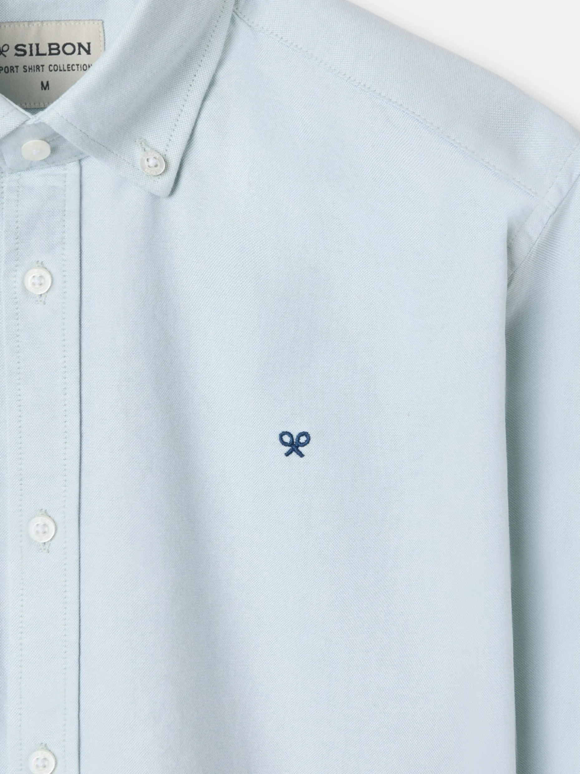 Camisa sport oxford raqueta verde