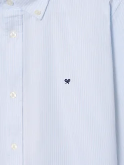 Camisa sport oxford raya celeste