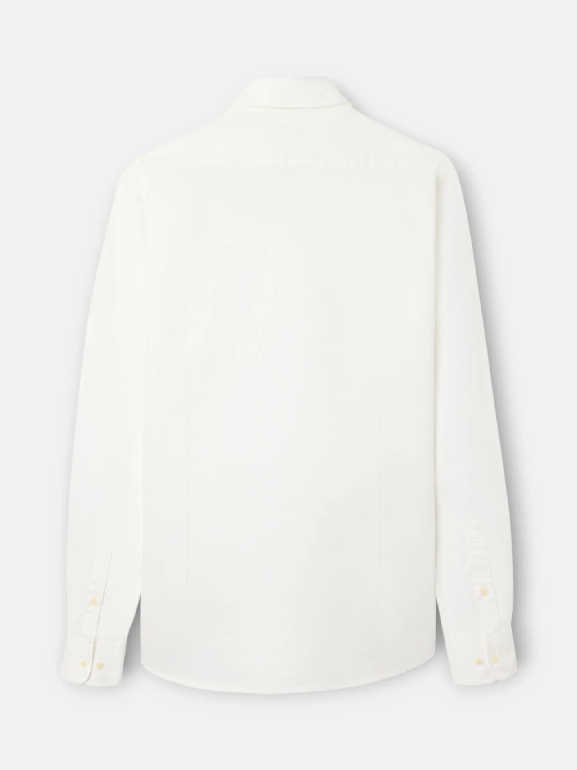 Camisa sport raqueta estructura blanco
