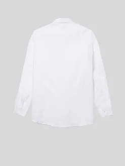 Camisa vestir kids puño simple blanca
