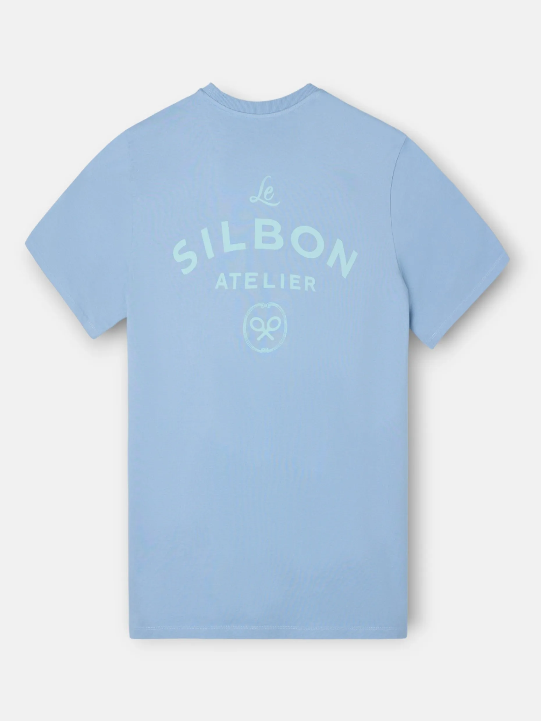Camiseta atelier azul