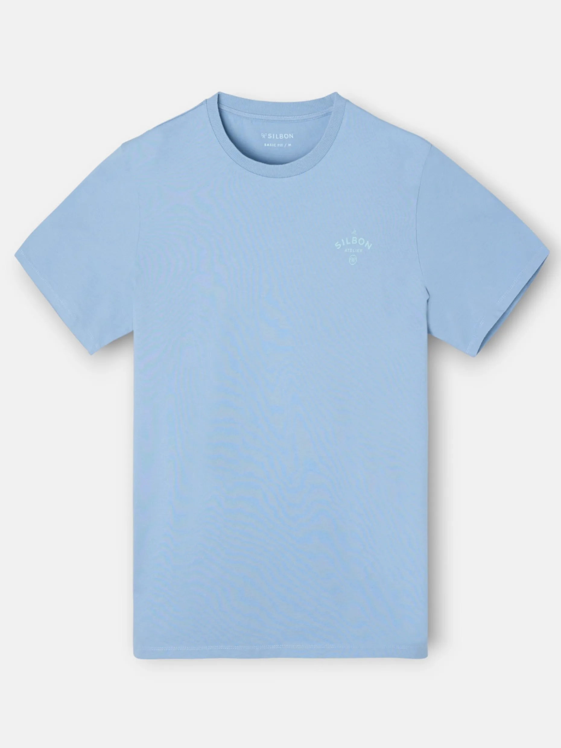 Camiseta atelier azul