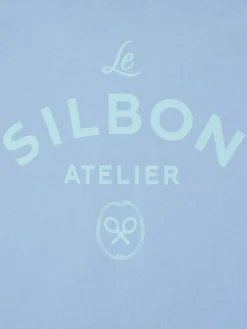 Camiseta atelier azul