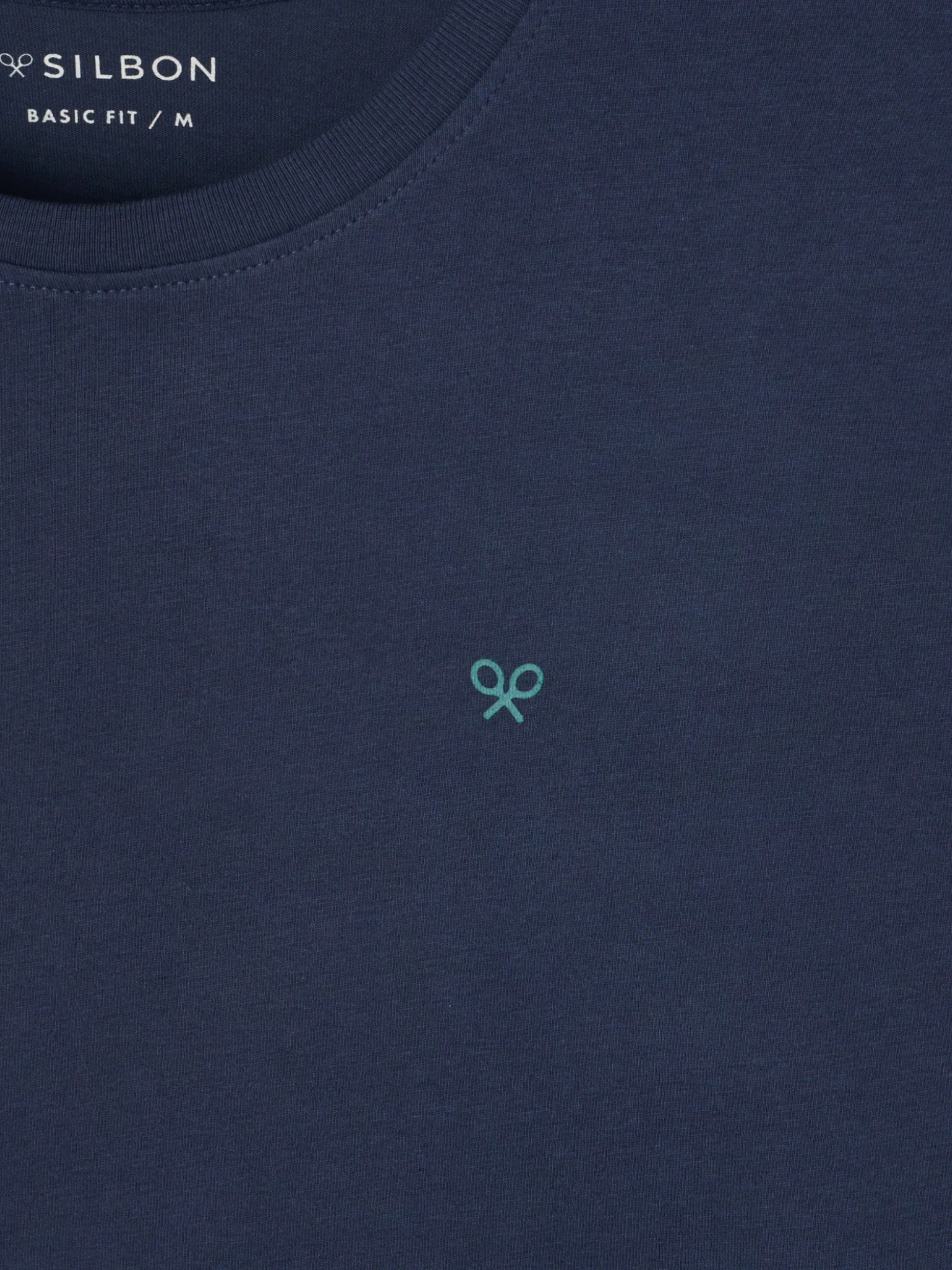 Camiseta circulo etnico multicolor azul marino