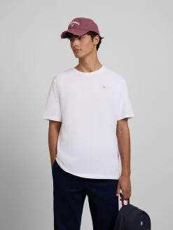 Camiseta circulo etnico multicolor blanca