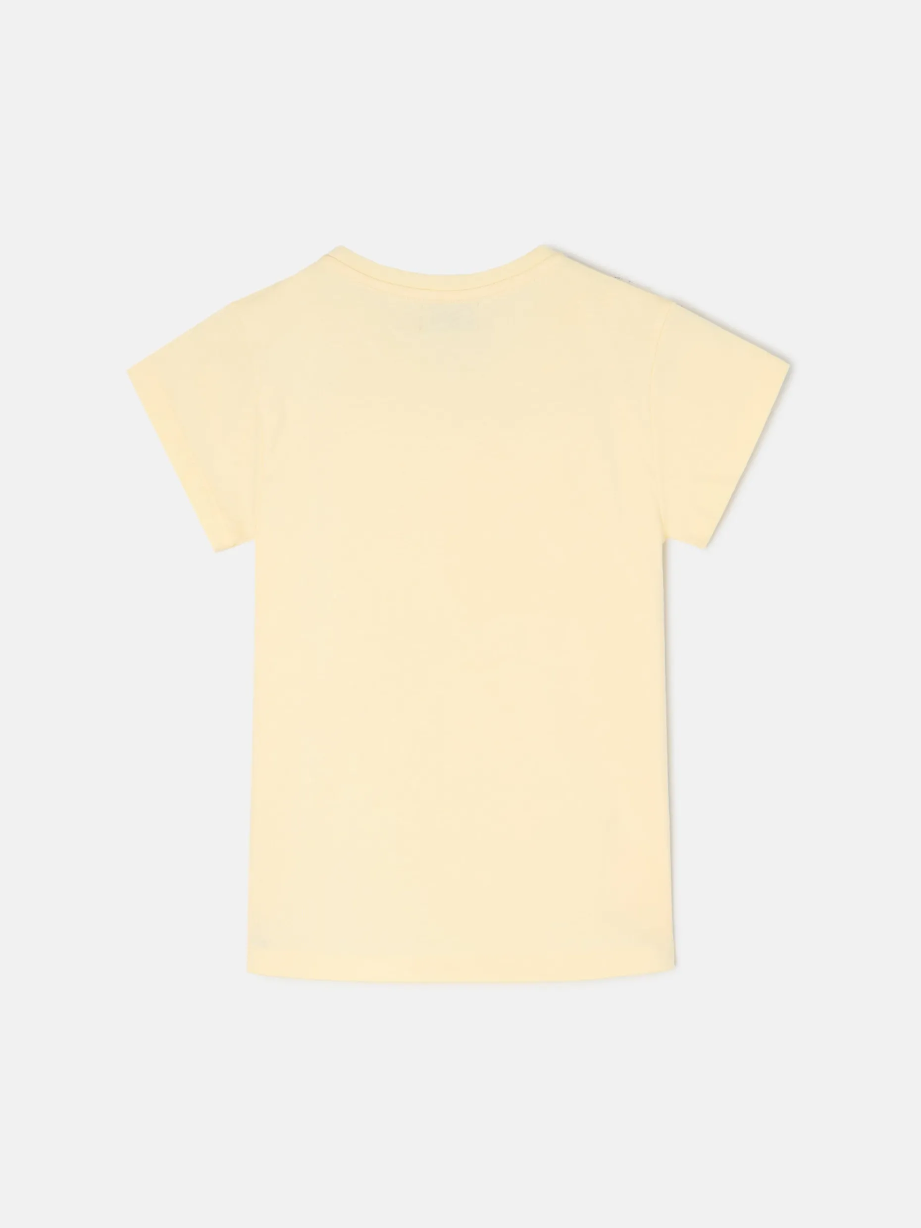 Camiseta girl clasica amarilla