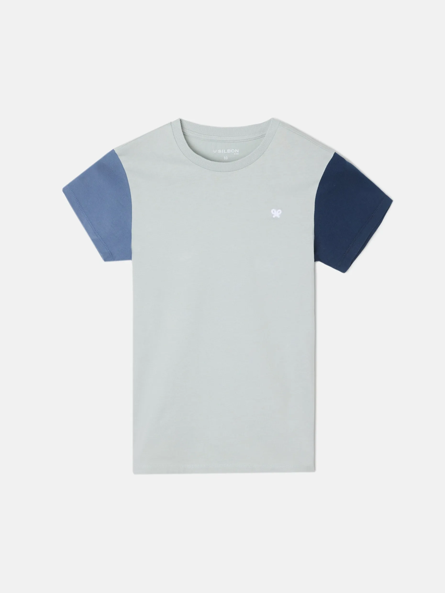Camiseta kids mangas colores verde