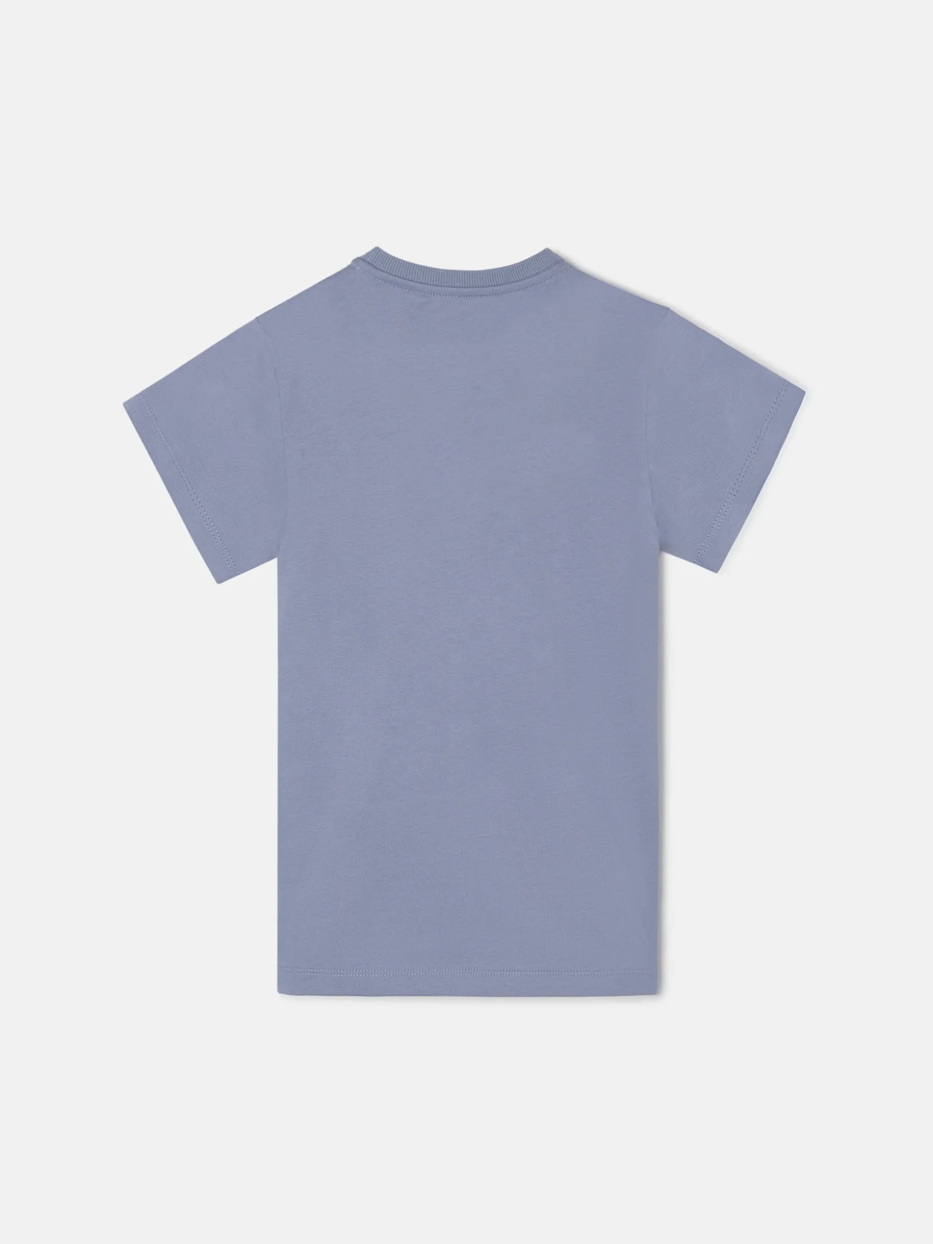 Camiseta kids minilogo azul