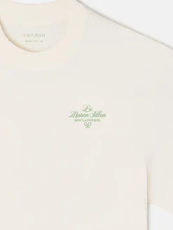 Camiseta la maison crema
