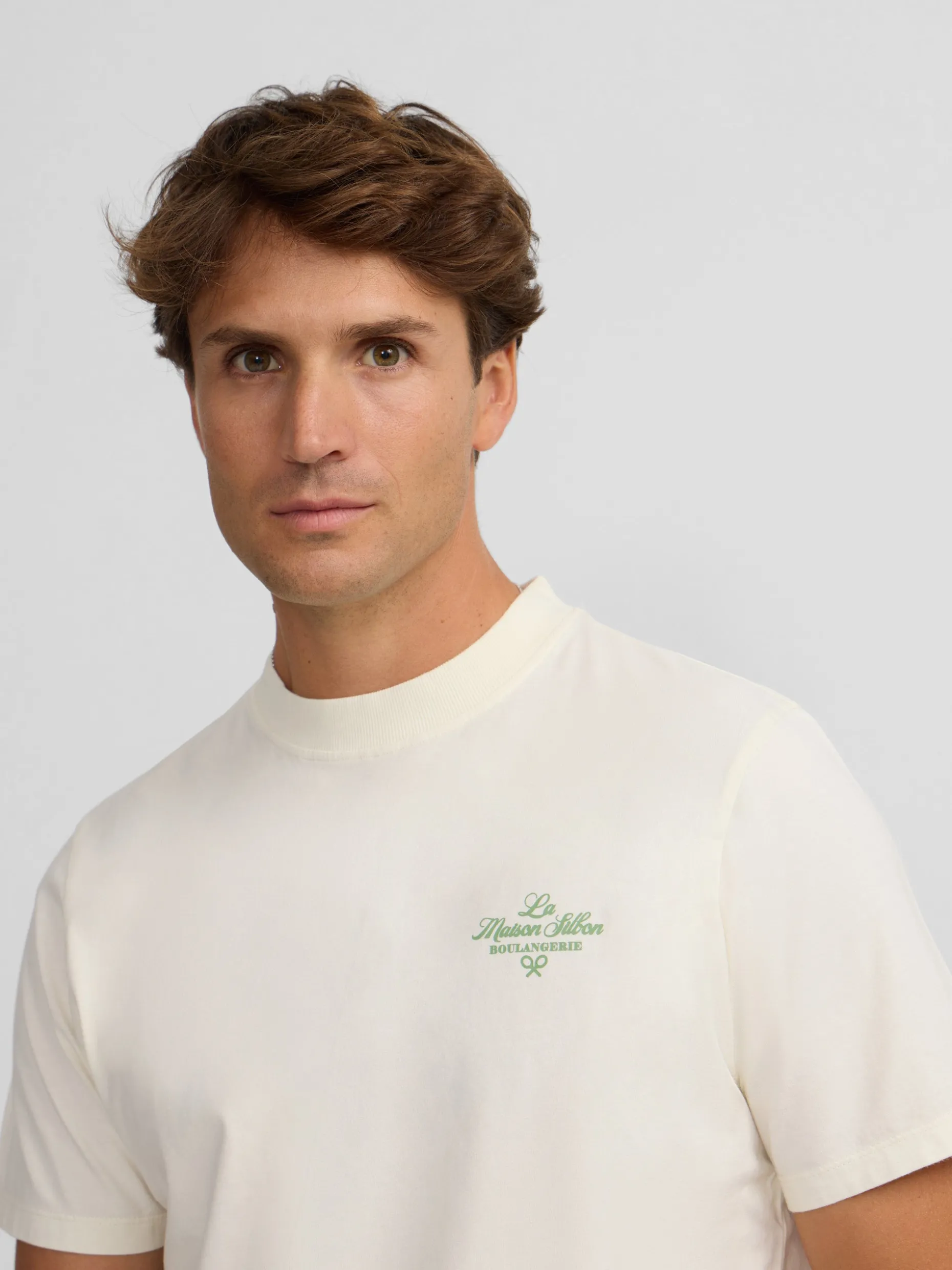 Camiseta la maison crema