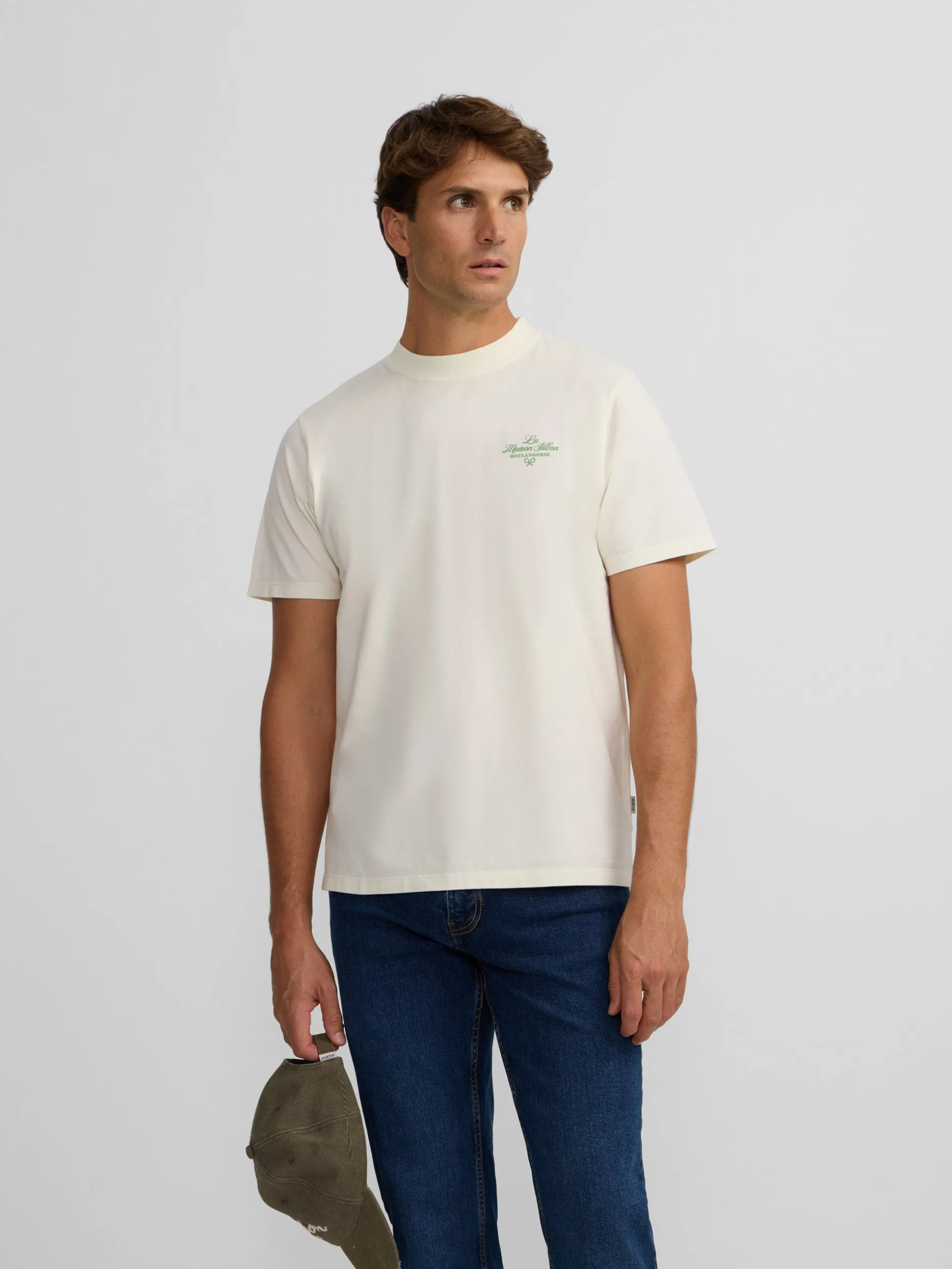 Camiseta la maison crema